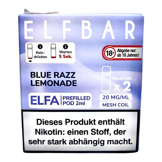 Elfbar ELFA Pods Blue Razz Lemonade