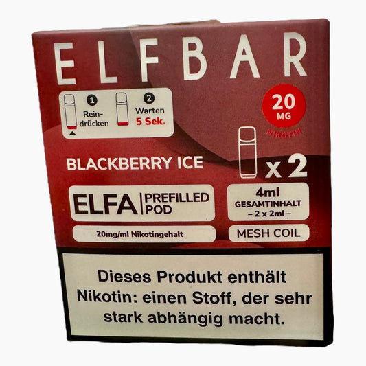 Elfbar ELFA Pods Blackberry Ice